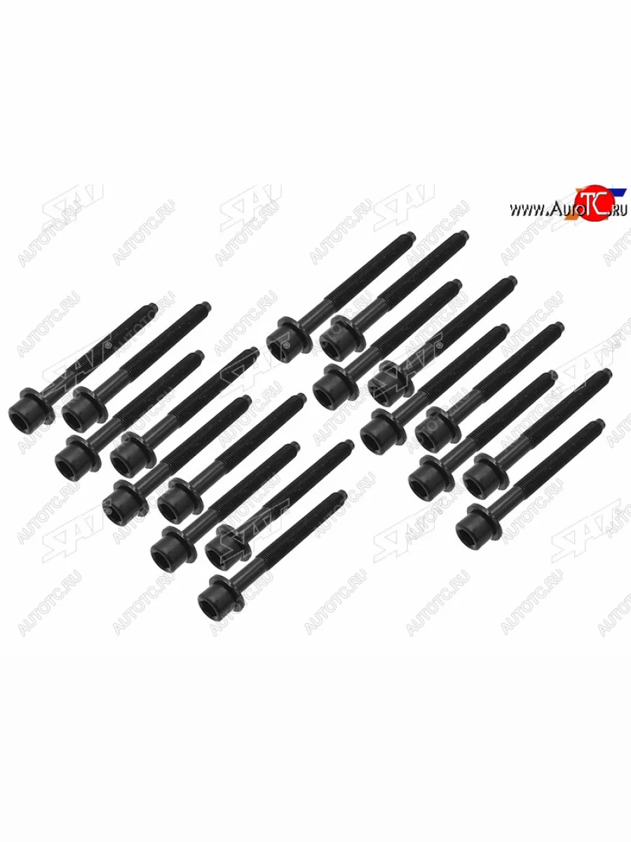 Болт крепления ГБЦ к блоку (комплект) (YD22DDT/YD25DDTE) SAT  Nissan  Almera  2 N16, Frontier  2, Murano  2 Z51, Navara  2 D40, NP300, Pathfinder  R51, Primera ( 2 P11,  3 P12)  в Самаре Самарской области