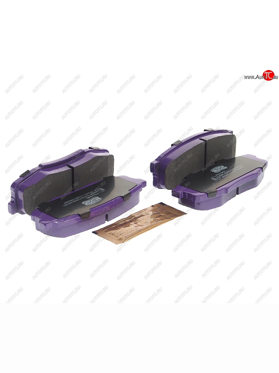 Колодки тормозные задние (4шт.) NIBK Lexus LX570 J200 дорестайлинг (2007-2012)  в Перми Пермском крае