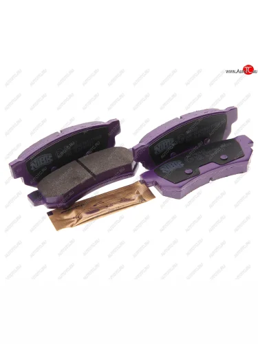 Колодки тормозные задние без ушек (4шт.) NIBK Chevrolet Lacetti хэтчбек (2002-2013)