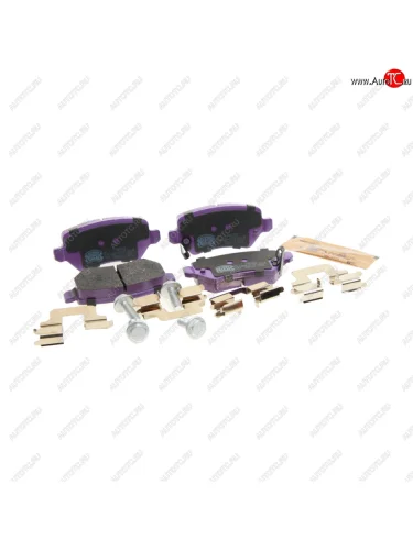 Колодки тормозные задние (4шт.) NIBK Opel Astra G хэтчбэк 5 дв. (1998-2005)