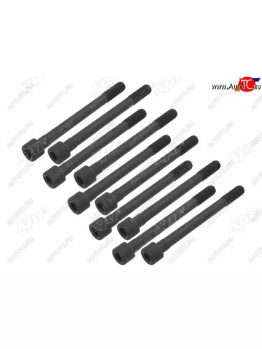 Болт крепления ГБЦ к блоку (комплект, G4EK/G4EA/G4EB/G4EH) SAT Hyundai Getz TB хэтчбэк 5 дв. рестайлинг (2005-2010)