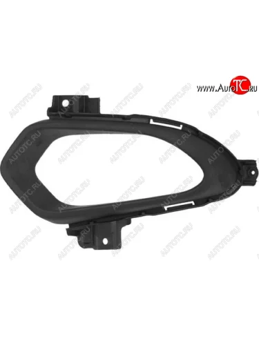 Левая решетка переднего бампера (с отверстием под ПТФ, пр-во Китай) BODYPARTS  KIA Ceed 2 JD дорестайлинг, хэтчбэк (2012-2015)