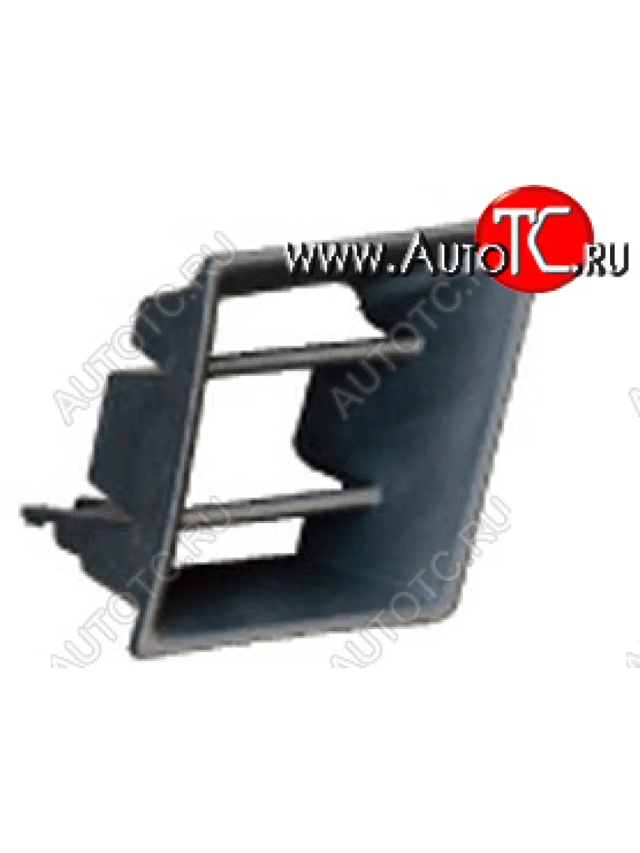 Левая решетка переднего бампера (с отверстием под ПТФ, пр-во Китай) BODYPARTS  Honda Civic FD седан дорестайлинг (2005-2008)  в Керчи Республика Крым