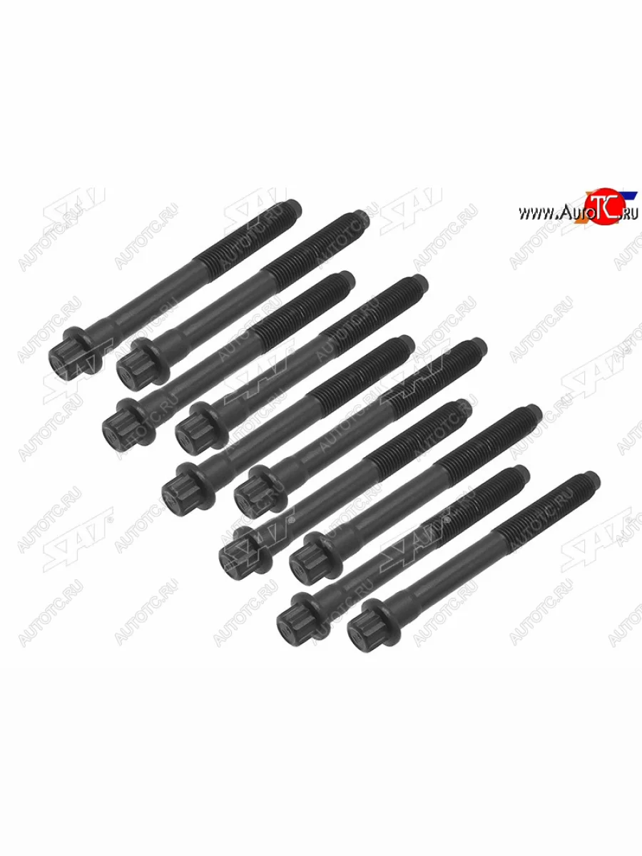 Болт ГБЦ (комплект 4G92/4G93) SAT Mitsubishi Carisma (1999-2004)  в Самаре Самарской области