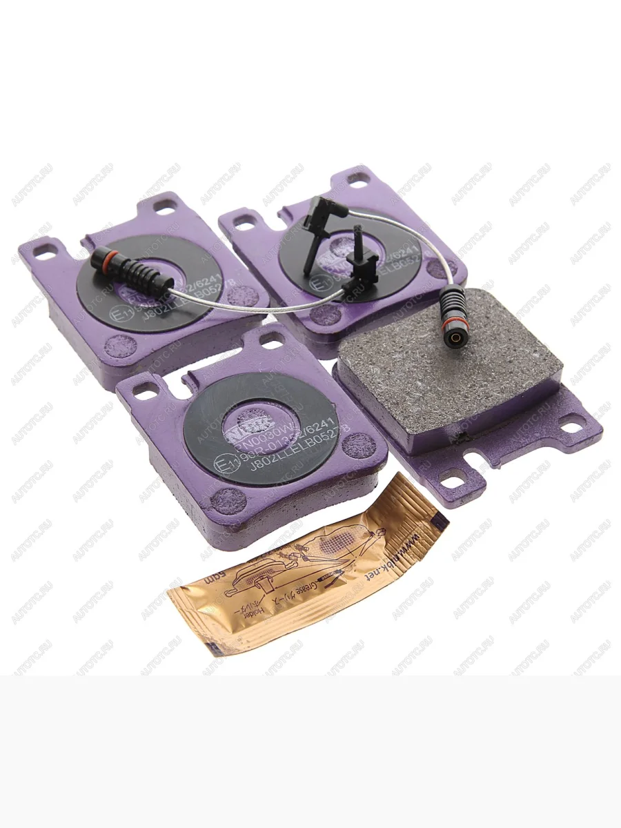 Колодки тормозные задние (4шт.) NIBK Mercedes-Benz E-Class W210 дорестайлинг универсал (1996-1999)  с доставкой в г. Керчь