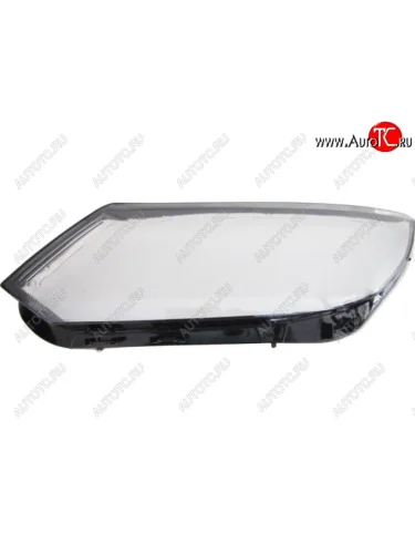 Левое стекло передней фары (пр-во Китай) BODYPARTS Volkswagen Tiguan NF рестайлинг (2011-2017)