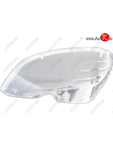 Левое стекло передней фары (пр-во Китай) BODYPARTS Mercedes-Benz C-Class W204 дорестайлинг седан (2007-2011)
