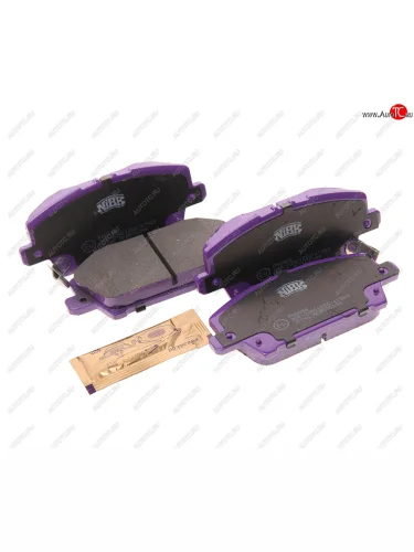 Колодки тормозные передние (4шт.) NIBK Honda Civic FK7 хэтчбэк 5 дв. дорестайлинг (2017-2019)