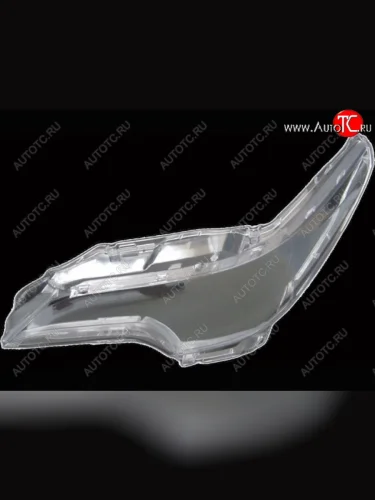 Левое стекло передней фары (пр-во Китай) CHINA Toyota Fortuner AN160 дорестайлинг (2015-2020)