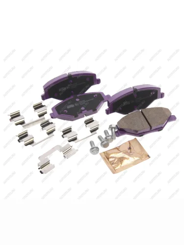 Колодки тормозные передние (4шт.) NIBK Volkswagen Polo Mk5 6R,6C,61 седан рестайлинг (2015-2020)