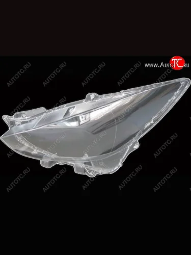 Левое стекло передней фары (пр-во Китай) CHINA Mazda 3/Axela BM рестайлинг седан (2016-2019)