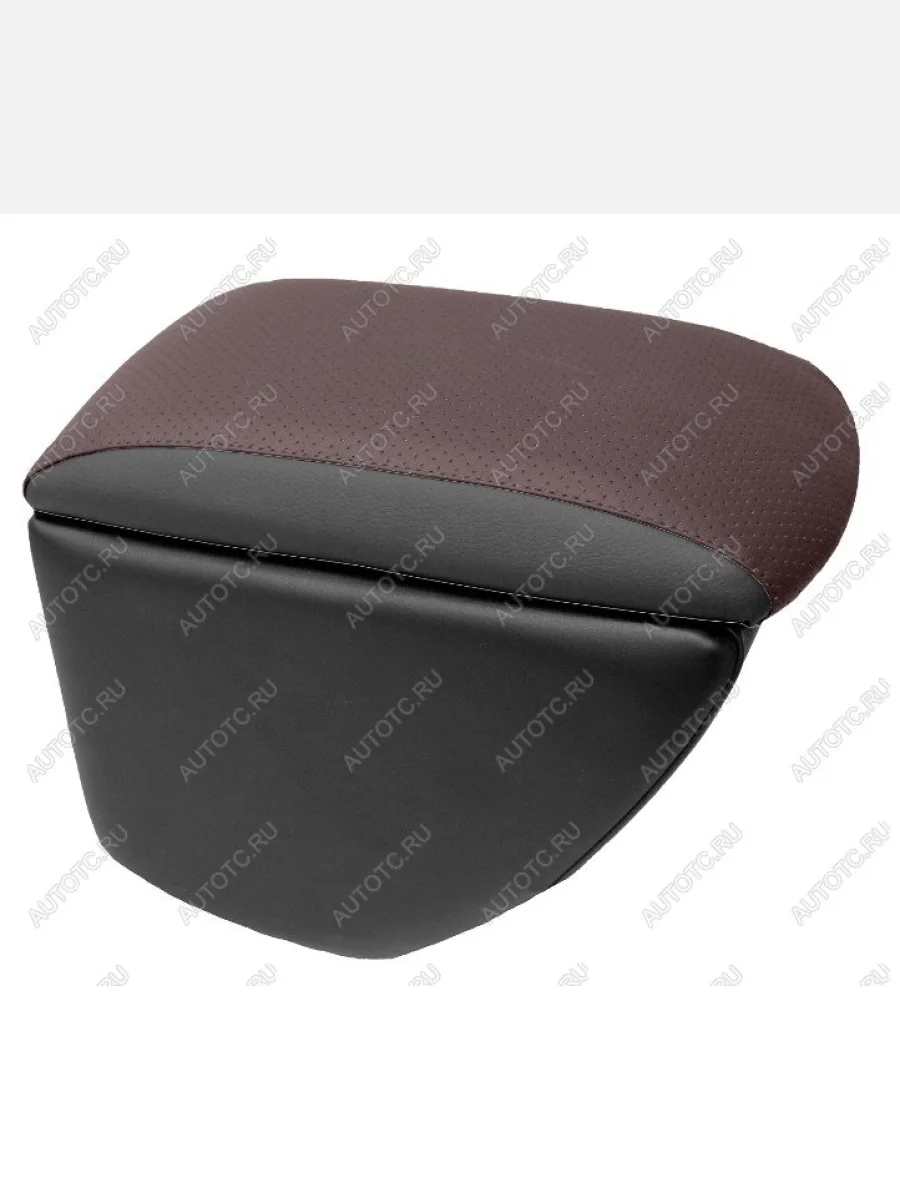 Подлокотники в салон (Ромб Классика с перфорацией экокожа) Автопилот Hyundai Solaris HCR седан рестайлинг (2020-2022) (черный/шоколад)  в Керчи Республика Крым