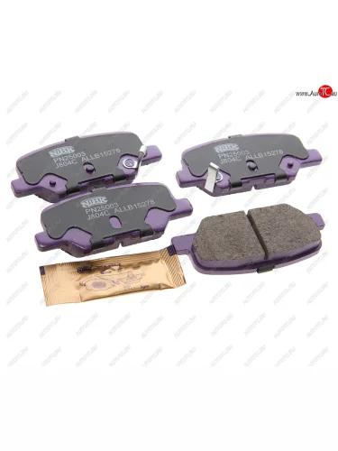 Колодки тормозные задние (4шт.) NIBK Mitsubishi Outlander GF дорестайлинг (2012-2014)