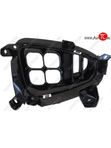 Левая решетка переднего бампера (с отверстием под ПТФ, пр-во Китай) BODYPARTS  KIA Sorento UM/Prime рестайлинг (2018-2020)