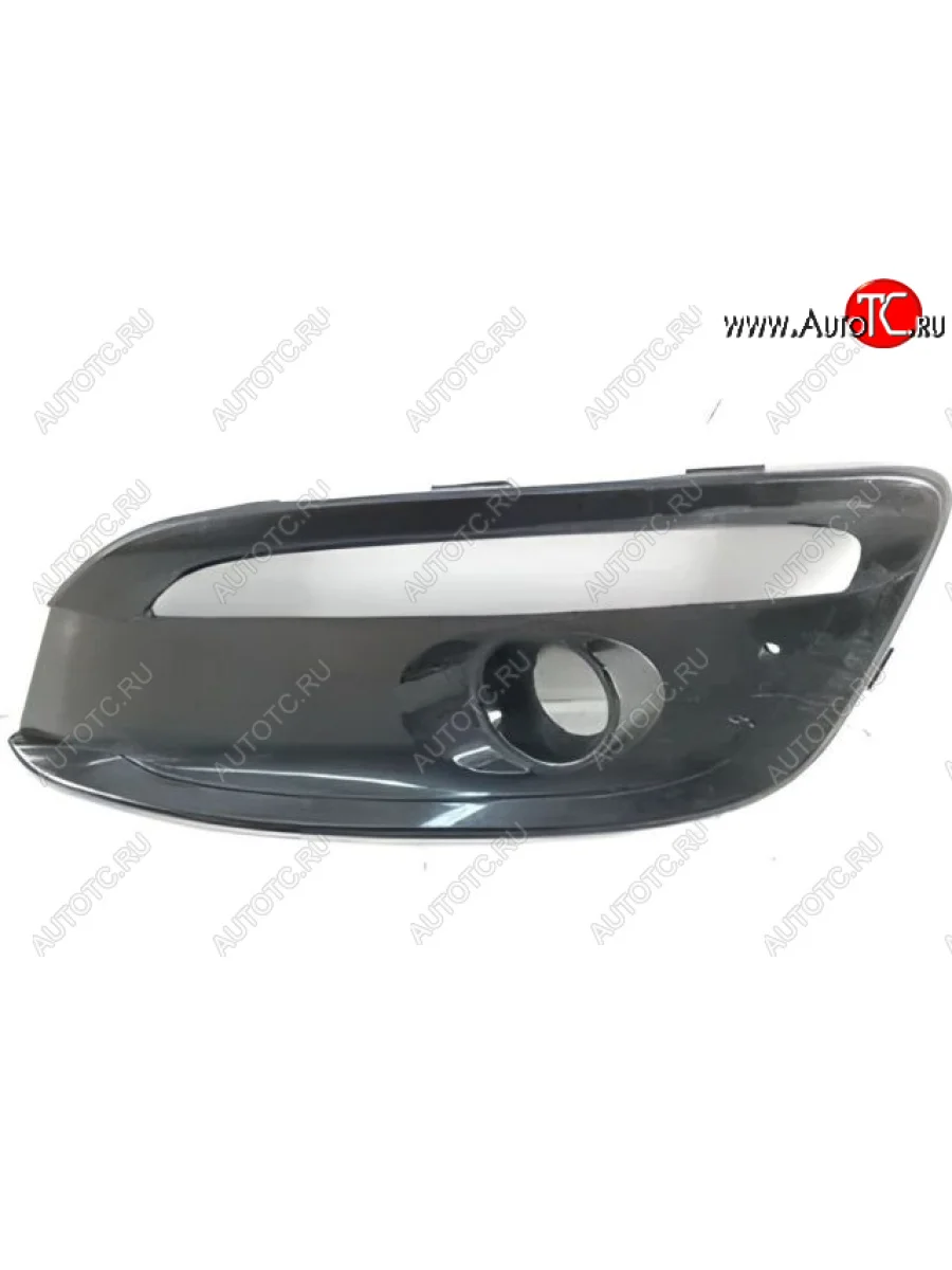 Левая решетка переднего бампера (с отверстием под ПТФ, пр-во Китай) BODYPARTS KIA Ceed 2 JD рестайлинг универсал (2015-2018)  с доставкой в г. Керчь