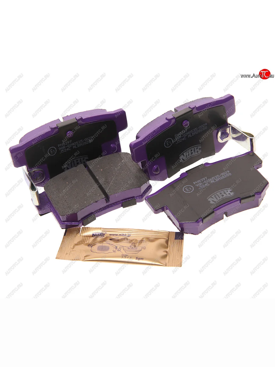 Колодки тормозные задние (4шт.) NIBK Honda Civic FD седан дорестайлинг (2005-2008)  в Керчи Республика Крым