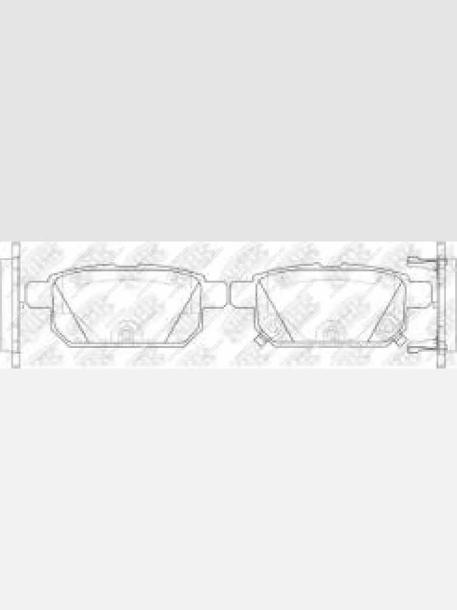 Колодки тормозные задние (4шт.) NIBK Suzuki Swift ZC72S дорестайлинг, хэтчбэк 5 дв. (2010-2013)  с доставкой в г. Пермь