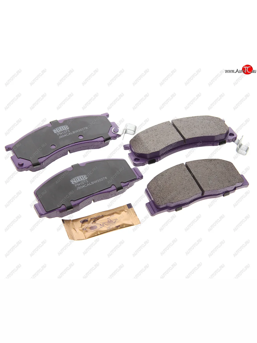 Колодки тормозные передние (4шт.) NIBK Toyota Estima XR10,XR20 (1990-1999)  в Воронеже Воронежской области