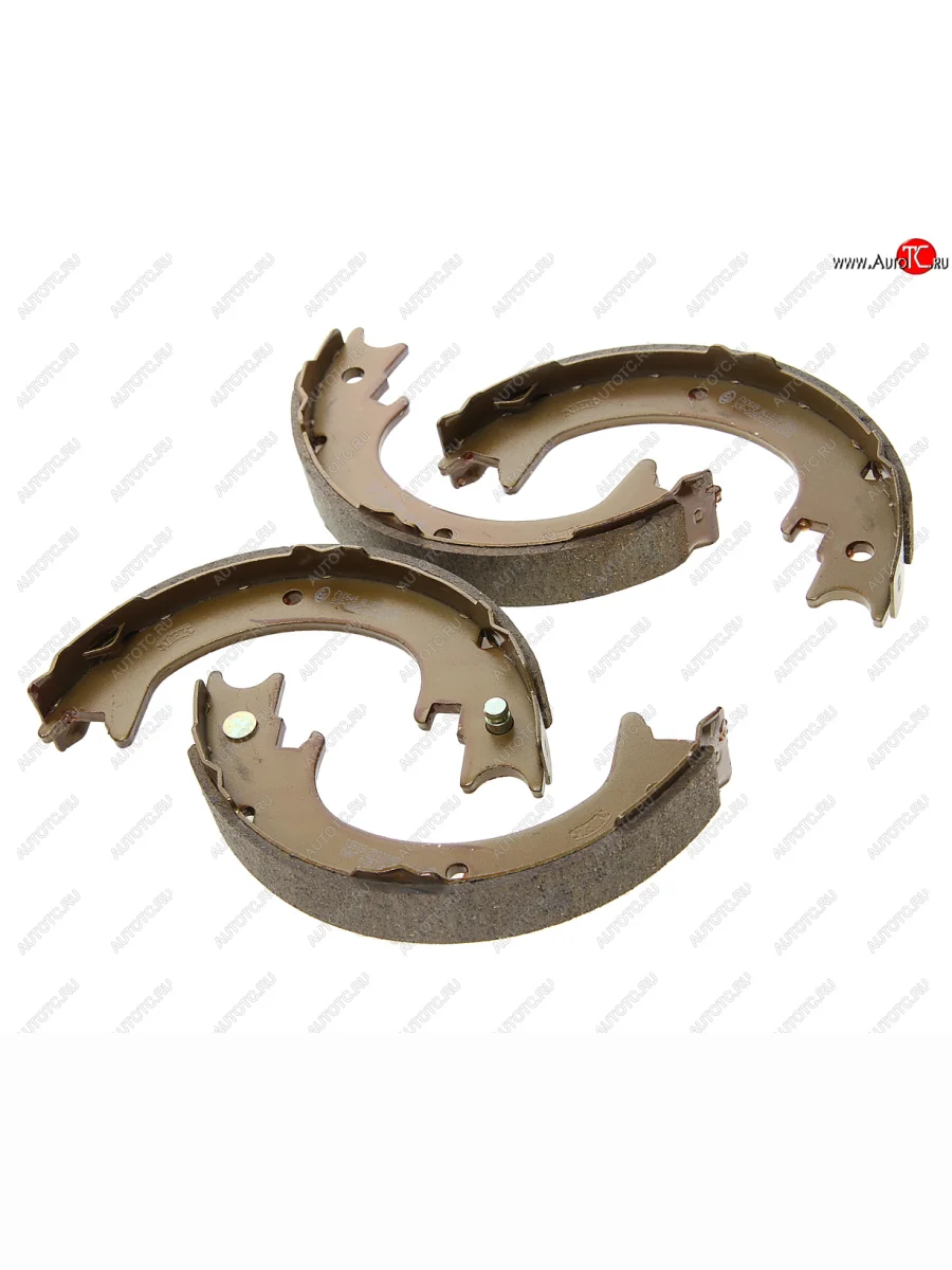 Колодки тормозные задние барабанные (4шт.) NIBK Mitsubishi Pajero 4 V80 дорестайлинг (2006-2011)  в Керчи Республика Крым