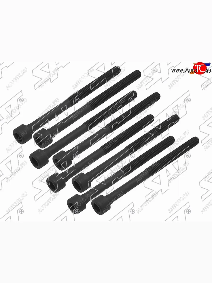 Болт ГБЦ (комплект 1KR-FE) SAT Toyota Belta/Yaris XP90 седан (2005-2012)  в Воронеже Воронежской области