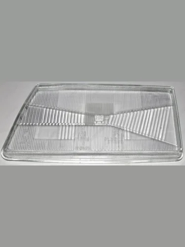 Левое стекло передней фары (пр-во Китай) BodyParts Audi 100 C3 седан дорестайлинг (1982-1987)