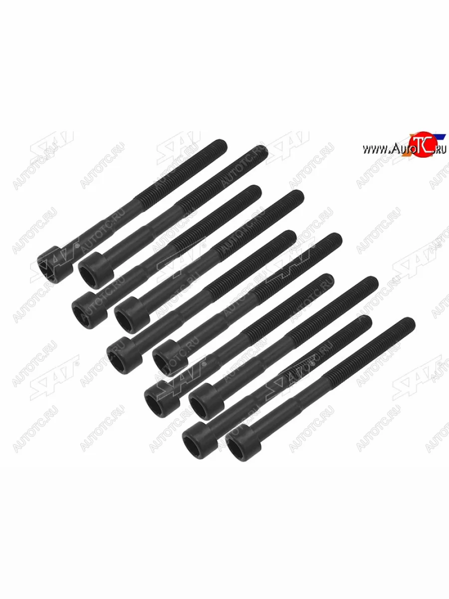 Болт ГБЦ (комплект 1NR-FE) SAT  Toyota  Auris ( E150,  E180), Corolla ( E150,  E170), Corolla Axio  (E160) седан, Corolla Fielder  E160, IQ, Passo  2, Porte  NP140, Probox  рестайлинг, Ractis, Sienta  XP170, Succeed  XP50,XP160, Urban Cruiser, Verso S  P120, Yaris ( XP90,  XP130)  в Самаре Самарской области