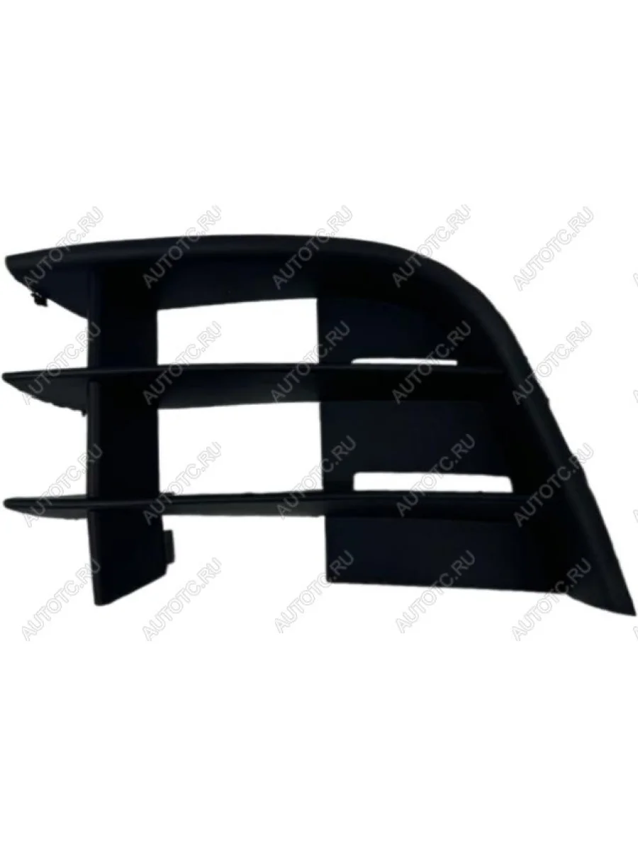 Правая решетка переднего бампера (с отверстием под ПТФ, пр-во Китай) BODYPARTS Skoda Fabia Mk2 универсал рестайлинг (2010-2014)  в Керчи Республика Крым