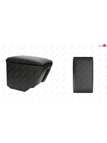 Подлокотники в салон (Классика гладкий экокожа) Автопилот (черный) Hyundai Solaris RBr седан рестайлинг (2014-2017)