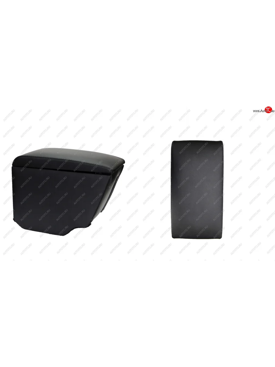 Подлокотники в салон (Классика гладкий экокожа) Автопилот Hyundai Solaris HCR седан дорестайлинг (2017-2020) (черный)  с доставкой в г. Керчь