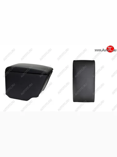 Подлокотники в салон (Классика гладкий экокожа) Автопилот (черный) KIA Rio ( X-line,  4 YB) (2017-2025) дорестайлинг, хэтчбэк, хэтчбэк рестайлинг