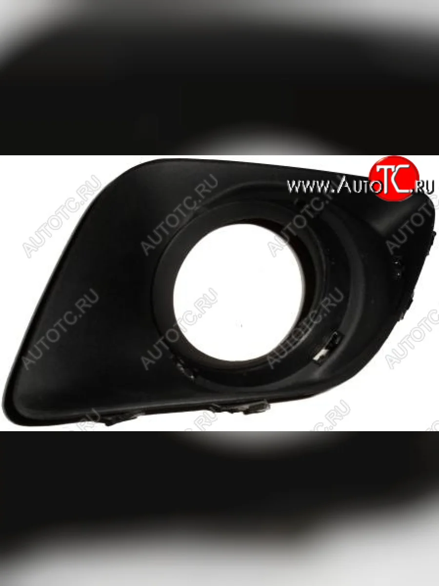 Правая решетка переднего бампера (с отверстием под ПТФ, пр-во Китай) BODYPARTS Mitsubishi ASX дорестайлинг (2010-2012)  в Керчи Республика Крым