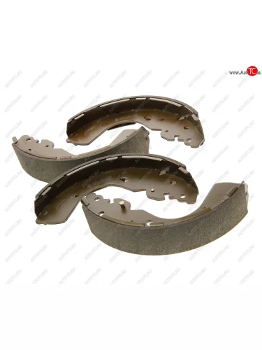 Колодки тормозные задние барабанные (4шт.) NIBK Nissan Navara 2 D40 дорестайлинг (2004-2010)