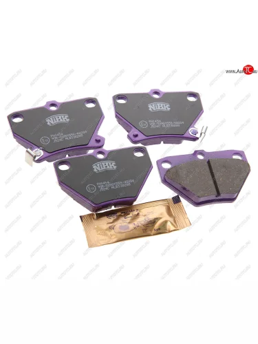 Колодки тормозные задние (4шт.) NIBK Toyota Corolla E120 седан дорестайлинг (2000-2004)