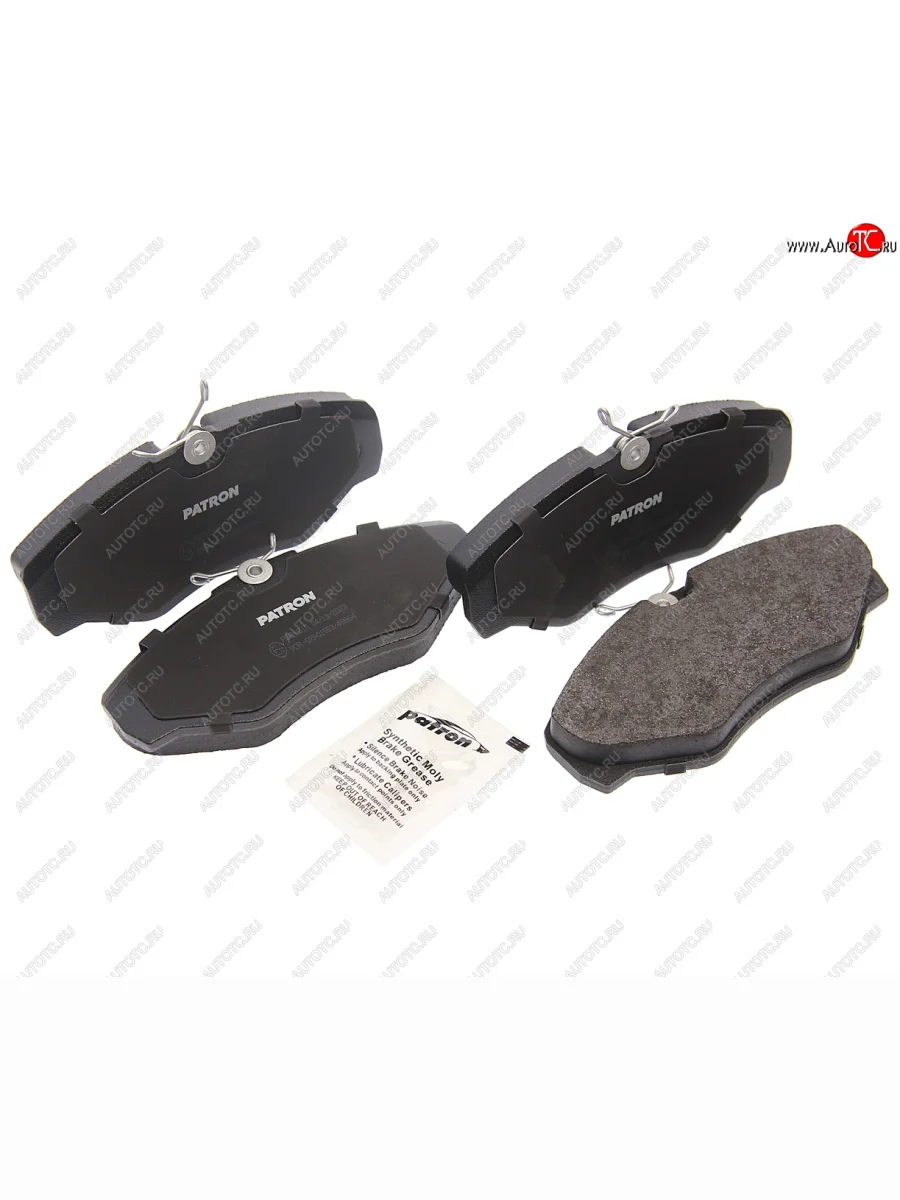 Колодки тормозные передние (4шт.) PATRON Opel Vivaro A рестайлинг (2006-2014)  с доставкой в г. Пермь