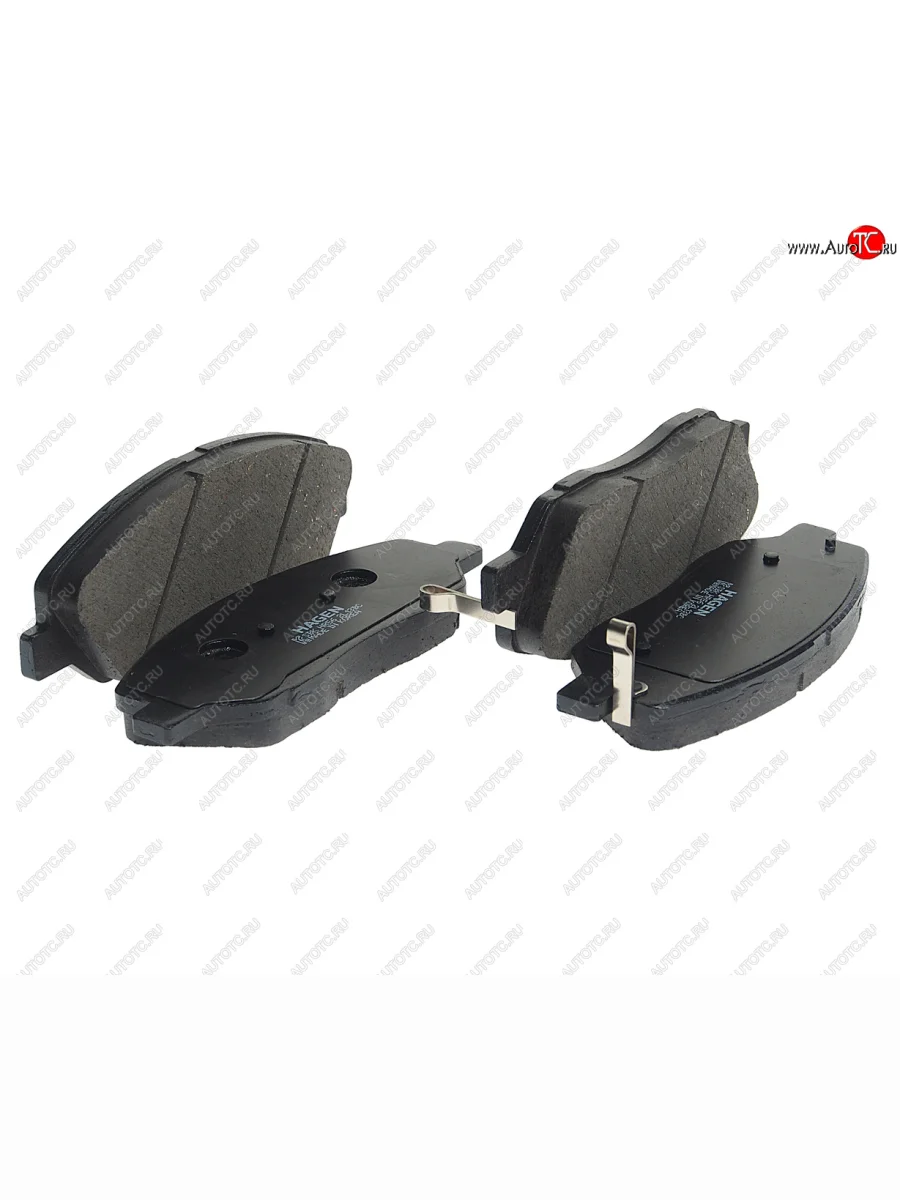 Колодки тормозные передние (4шт.) SANGSIN Hyundai Santa Fe DM рестайлинг (2015-2019)  в Перми Пермском крае