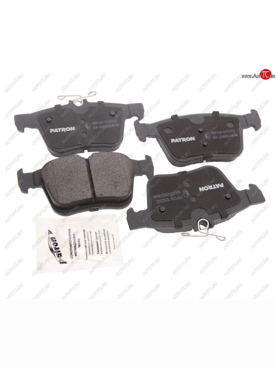 Колодки тормозные задние (4шт.) PATRON Skoda Superb B8 (3V) лифтбэк рестайлинг (2019-2025)  с доставкой в г. Пермь