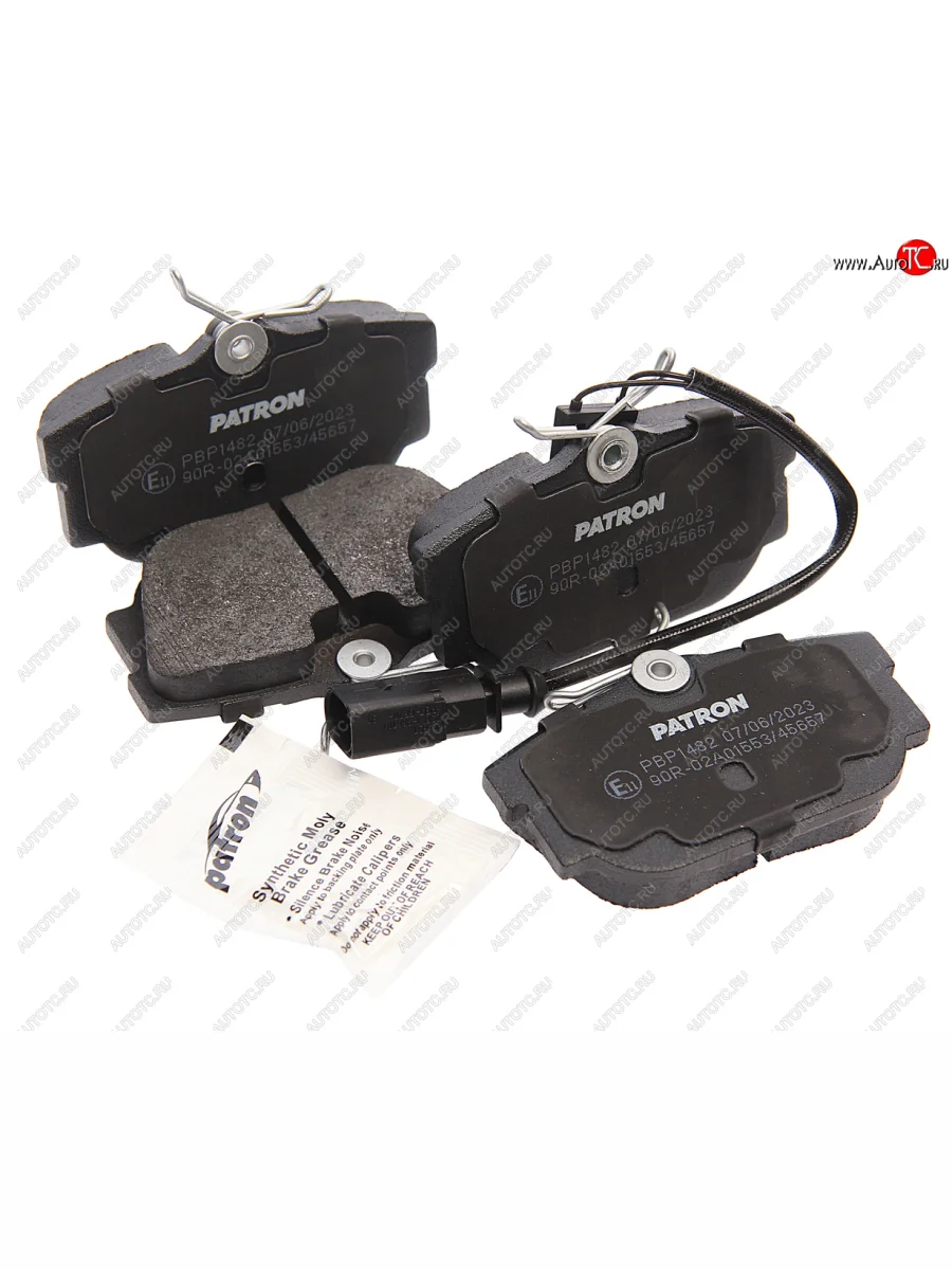 Колодки тормозные задние R16 (4шт.) PATRON Volkswagen Sharan MK2,7N дорестайлинг (2010-2015)  в Воронеже Воронежской области