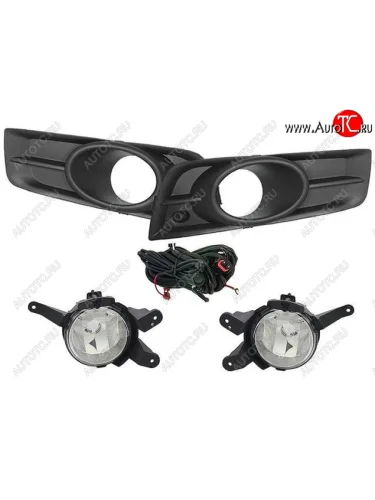 Противотуманные фары LH/RH (проводка, решетка бампера, пр-во Китай) BodyParts Chevrolet Cruze J300 седан дорестайлинг (2009-2012)