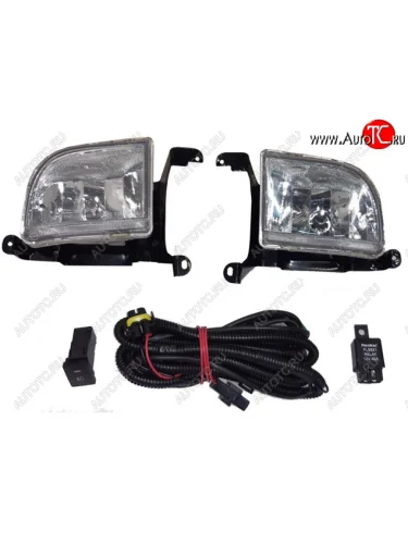 Противотуманные фары комплект (проводка, кнопка, пр-во Китай) BodyParts Chevrolet Lacetti седан (2002-2013)