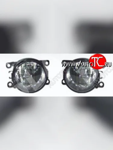 Противотуманные фары комплект (пр-во Китай) BodyParts Nissan Patrol 5 Y61 2-ой рестайлинг (2004-2010)