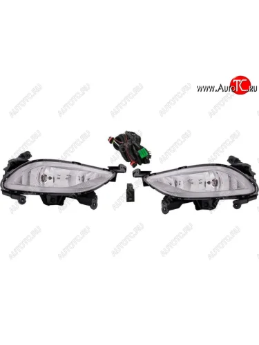 Комплект противотуманных фар (проводка, кнопка, пр-во Китай) BODYPARTS Hyundai Sonata YF (2009-2014)