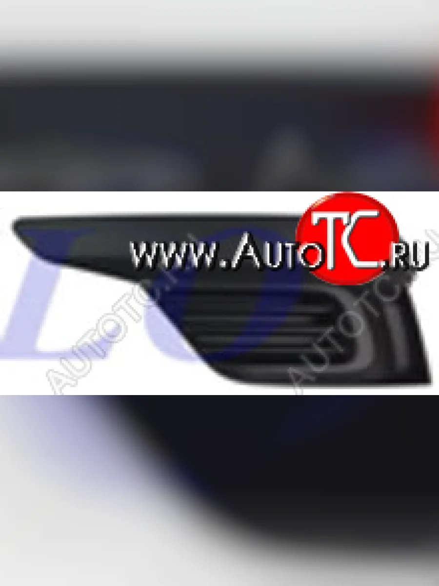 Левая решетка переднего бампера (пр-во Тайвань) PULO Renault Logan 2 рестайлинг (2018-2025)  с доставкой в г. Керчь