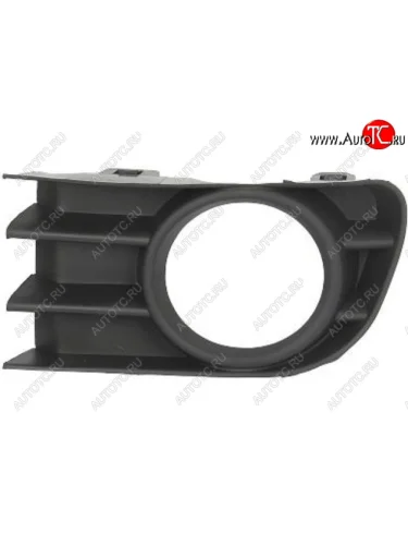 Левая вставка переднего бампера (с отверстием под ПТФ, пр-во Италия) BodyParts Renault Megane седан  дорестайлинг (2002-2006)