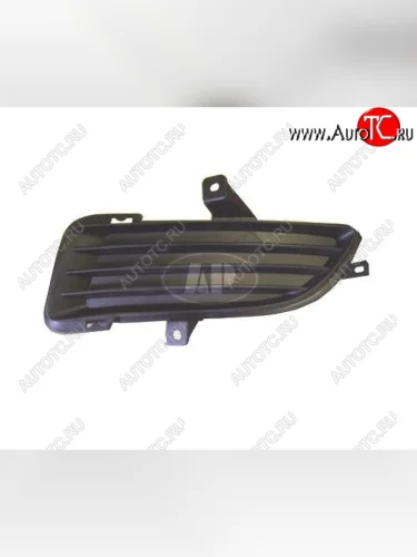 Левая вставка переднего бампера (с отверстием под ПТФ, пр-во Тайвань) TYG Hyundai NF (2004-2008)