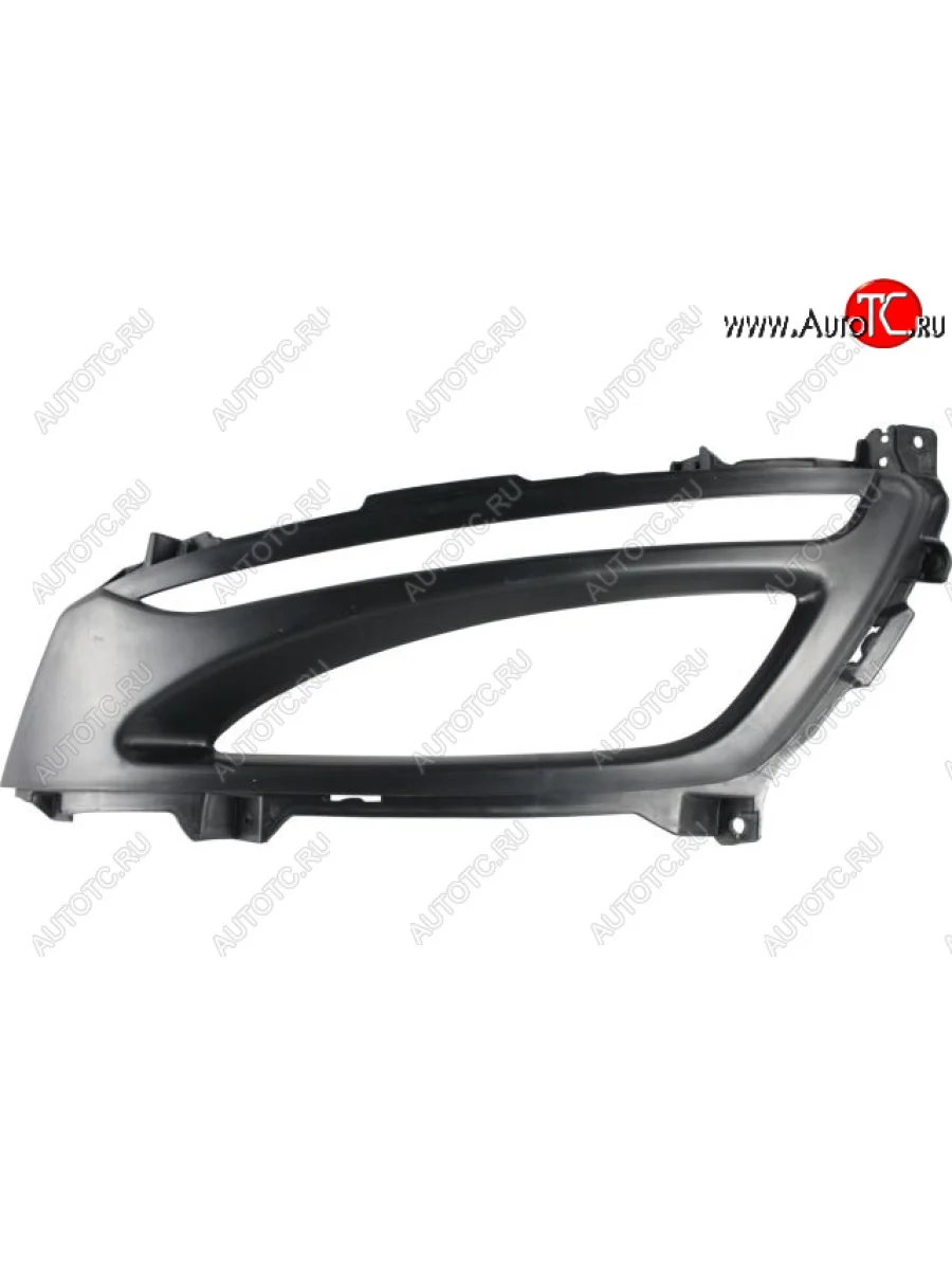 Левая вставка переднего бампера (с отверстием под ПТФ, пр-во Китай) BODYPARTS KIA Optima 3 TF дорестайлинг седан (2010-2013)  в Керчи Республика Крым