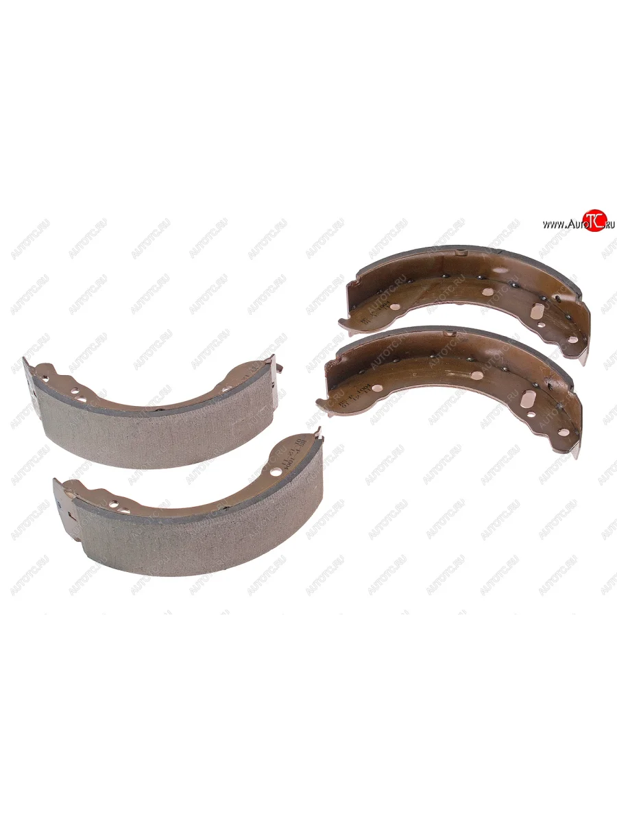 Колодки тормозные задние барабанные (4шт.) PILENGA ГАЗ ГАЗель 3302 дорестайлинг шасси (1994-2002)  в Керчи Республика Крым