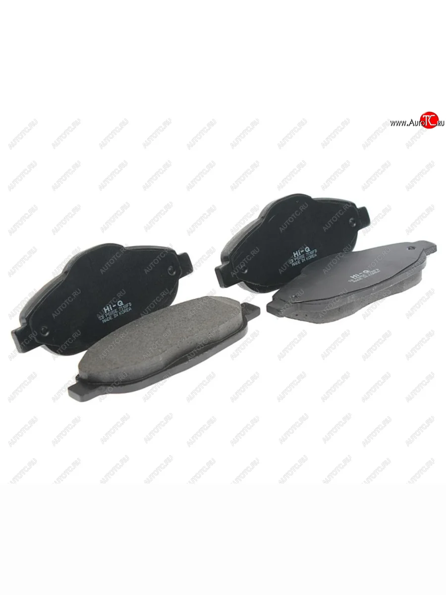 Колодки тормозные передние (4шт.) SANGSIN Peugeot 308 T7 хэтчбек 5 дв. дорестайлинг (2007-2011)  в Керчи Республика Крым