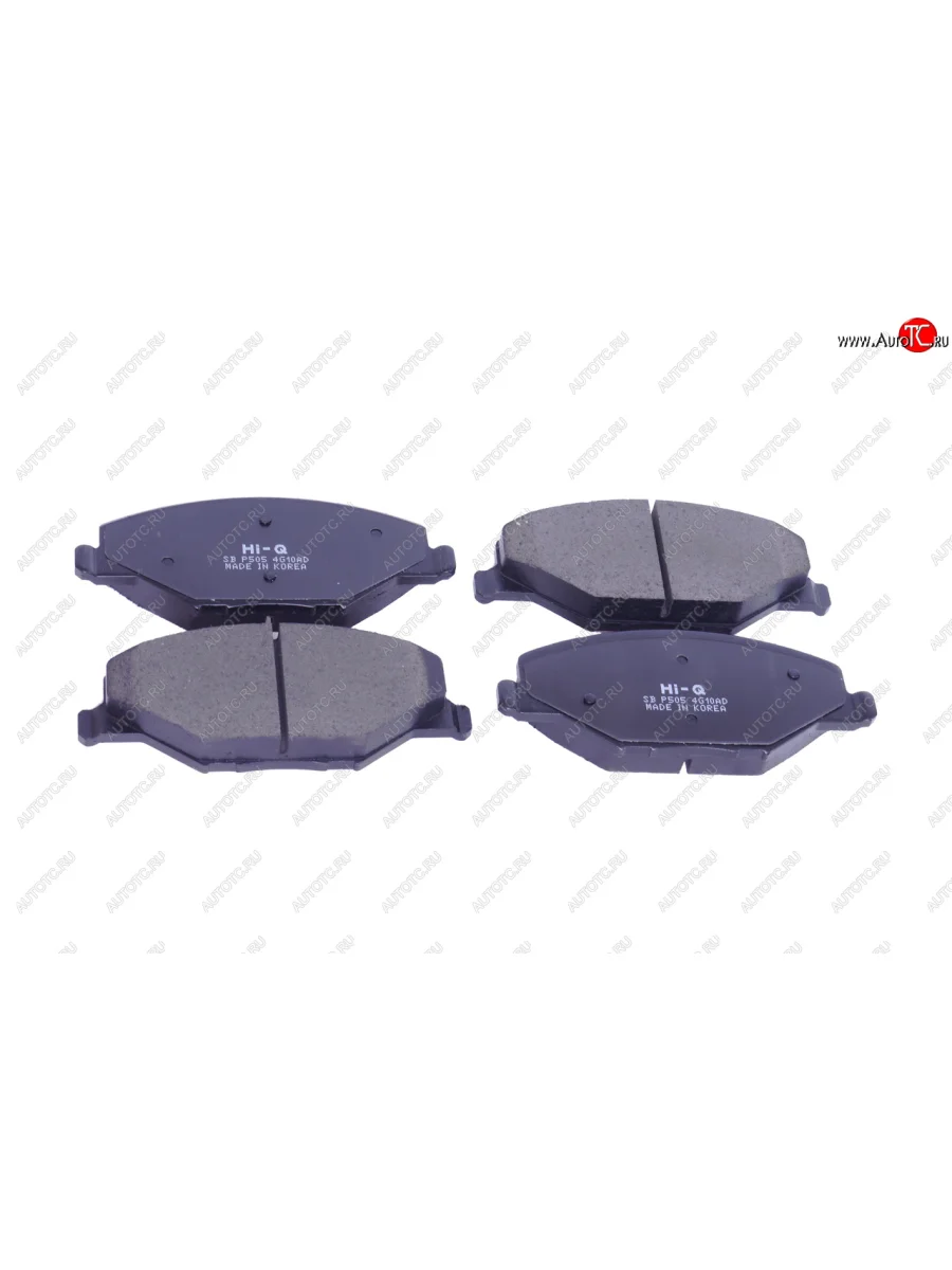 Колодки тормозные передние (4шт.) SANGSIN Volkswagen Polo Mk5 6R,6C,61 седан рестайлинг (2015-2020)  в Самаре Самарской области