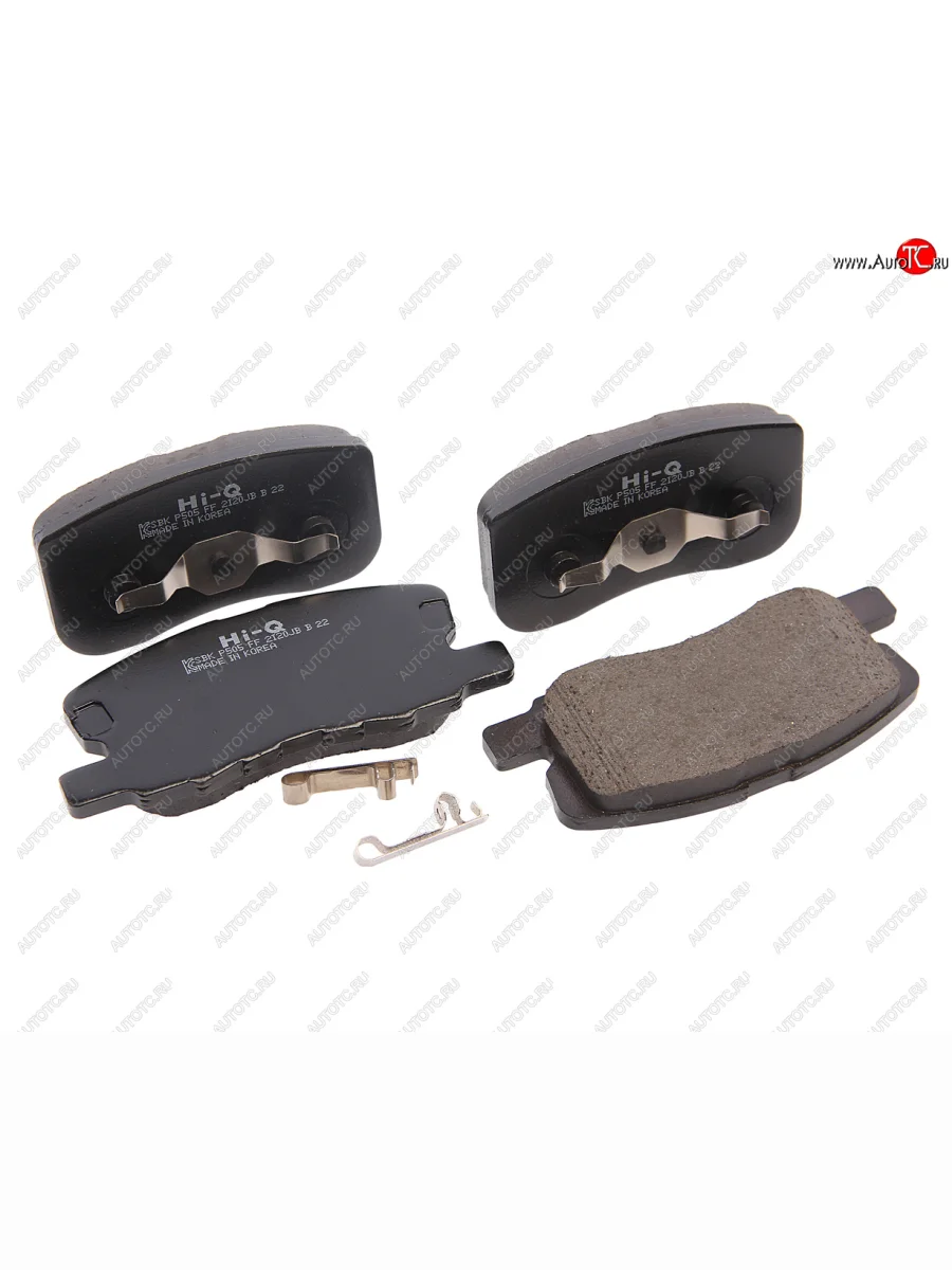 Колодки тормозные передние (4шт.) SANGSIN Mitsubishi Colt Z20, Z30 хэтчбэк 3 дв. рестайлинг (2008-2012)  в Керчи Республика Крым