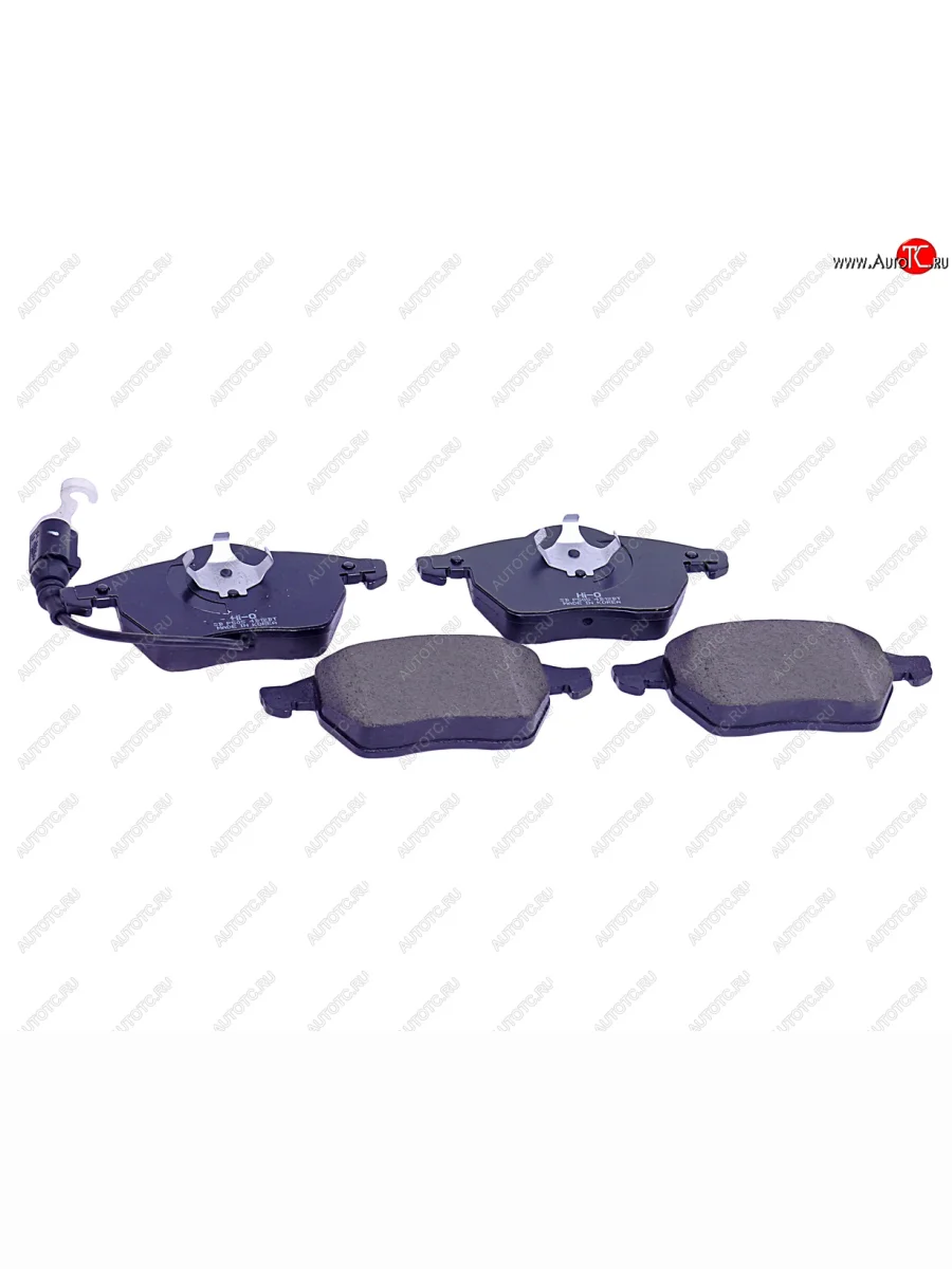 Колодки тормозные передние (4шт.) SANGSIN Audi A4 B5 8D2 седан 1-ый рестайлинг (1996-1998)  с доставкой в г. Керчь